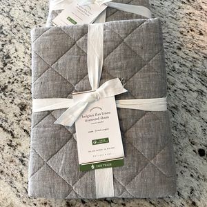 Euro Shams Belgian flax linen Diamond shams (2)